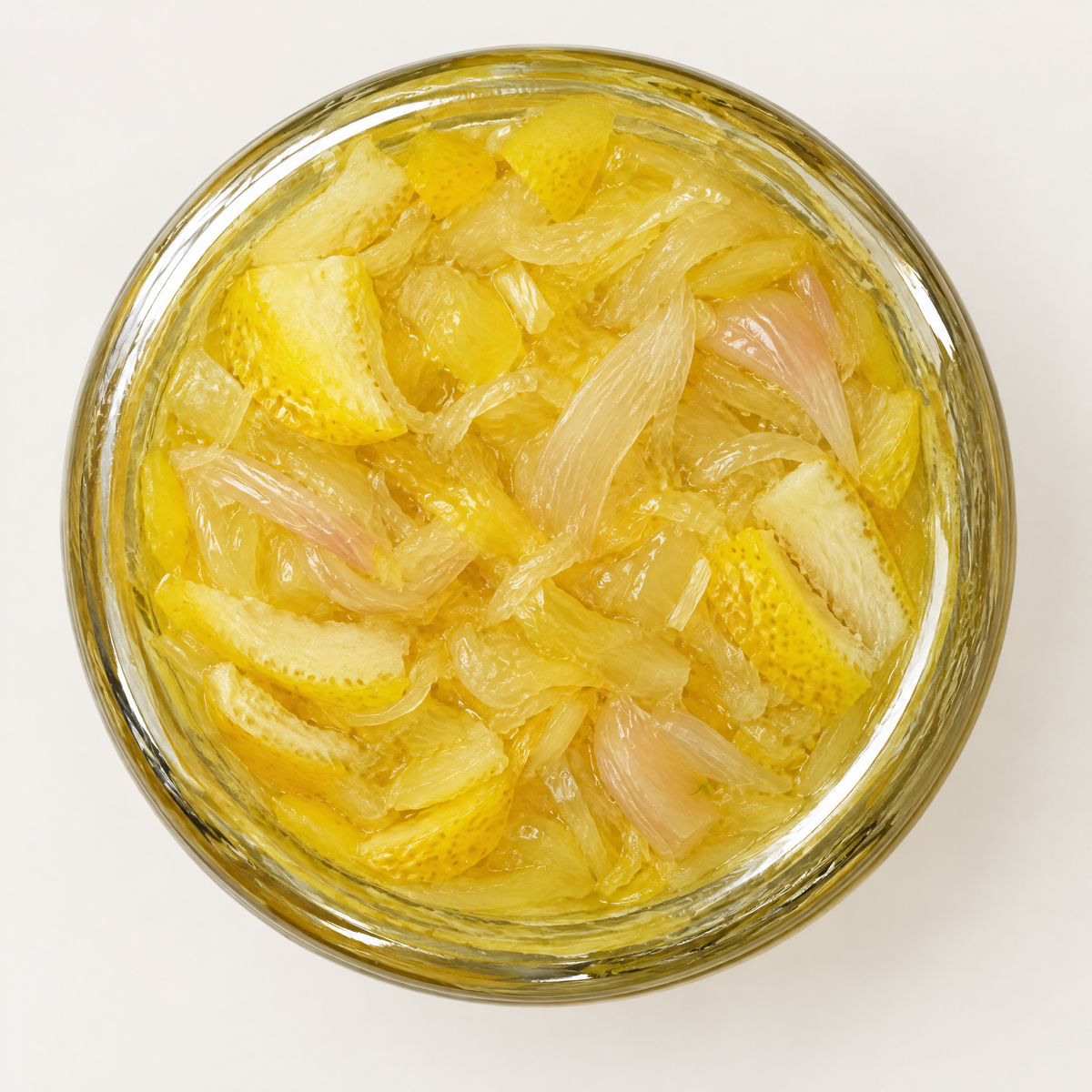 Les citrons confits salés Original vus par le fond du pot