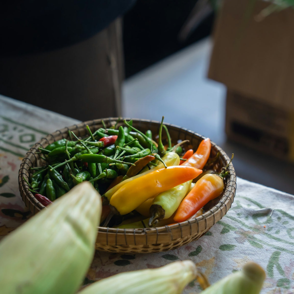 PROVISOIRE — Rougail « pistache » au combava (cacahuète)